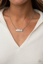 Load image into Gallery viewer, Paparazzi Joy  of Motherhood Silver Necklace
