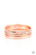 Load image into Gallery viewer, Paparazzi Stackable Style Copper Bracelet
