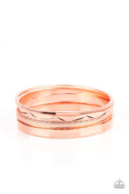 Paparazzi Stackable Style Copper Bracelet
