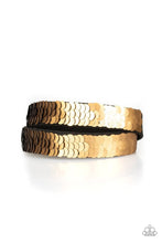 Load image into Gallery viewer, Under The SEQUINS Gold Urban Bracelet.
